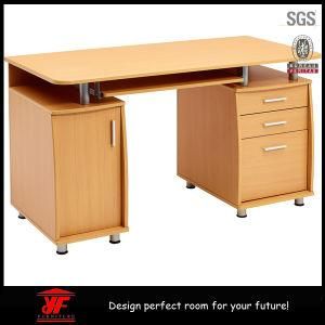 Amazon Home Office Beach Wooden Computer Desk with Filing Drawer