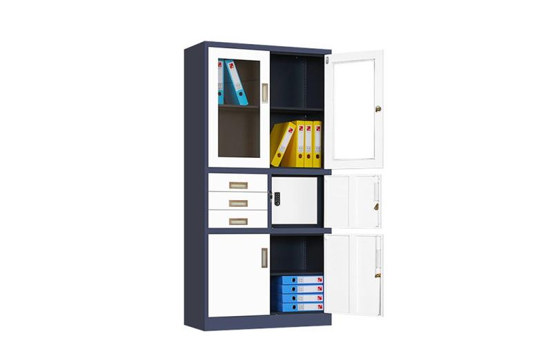 File Cupboard Storage Height 1850mm Stainless Steel Filing Steel Cabinet