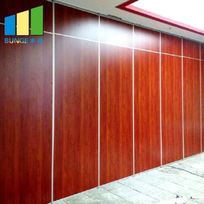 Hotel Moveable Foldable Sliding Acoustic Partition Walls