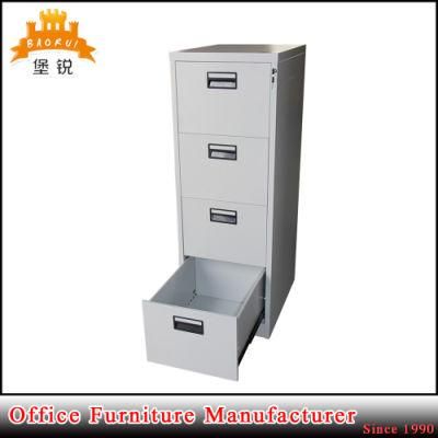 Cheap File Box Chest Office Metal Furniture 4 Drawers Vertical Steel Storage Filing Cabinet