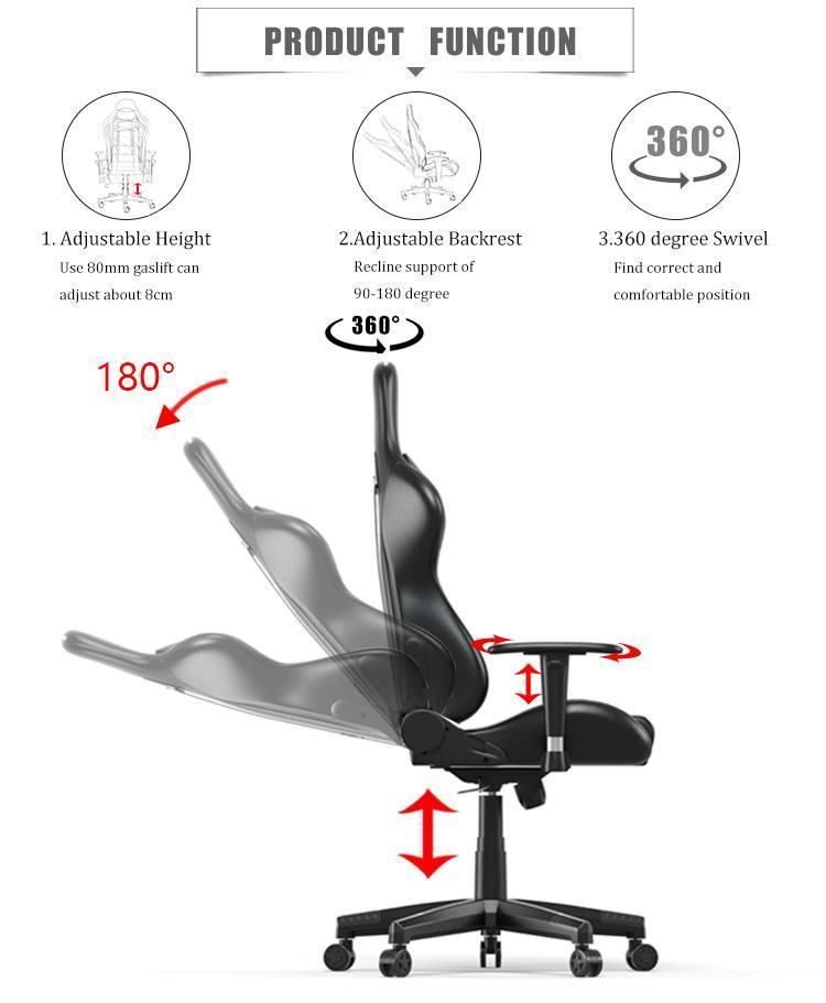 Office Furniture PC Computer Gaming Game Racing Chair for Gamer