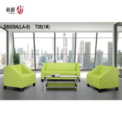 Luxury Customized Office Leather Sofa Set Waiting Sofa