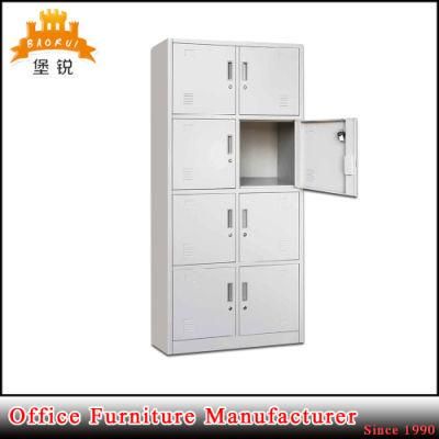 8 Door Metal Gym Cabinet Iron School Locker