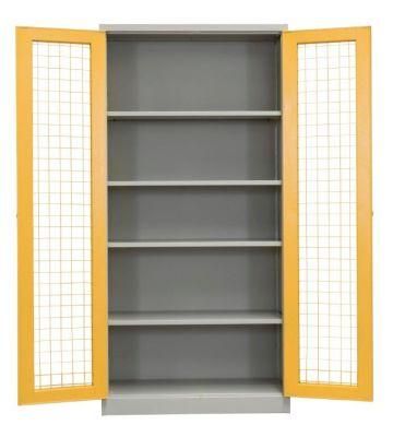 Customize Metal Cabinet Mesh Door Office Cabinet Storage Cabinet