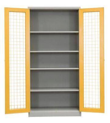 Customize Metal Cabinet Mesh Door Office Cabinet Storage Cabinet