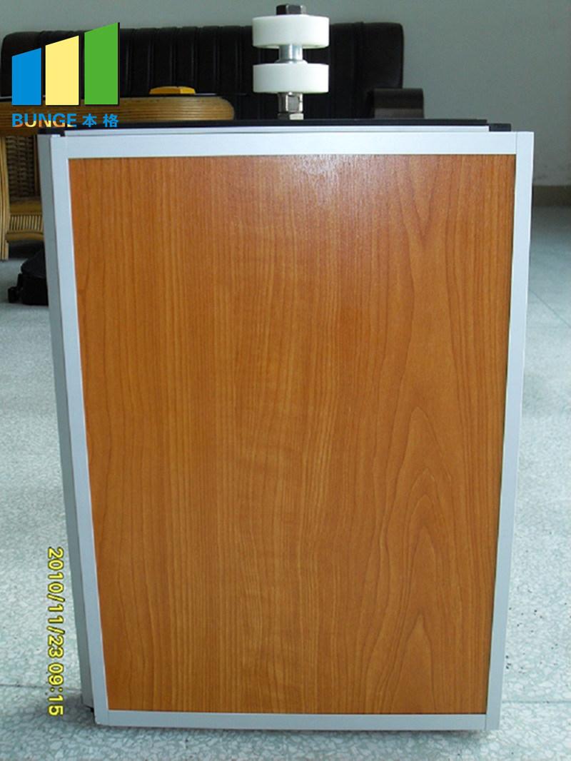 Banquet Hall Movable Room Divider Partition System Folding Wooden Partitions