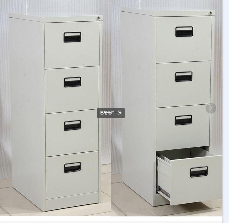 Modern Furniture Filing Cabinets Storage Steel Lockers for School Office Hospital with 4 Drawer