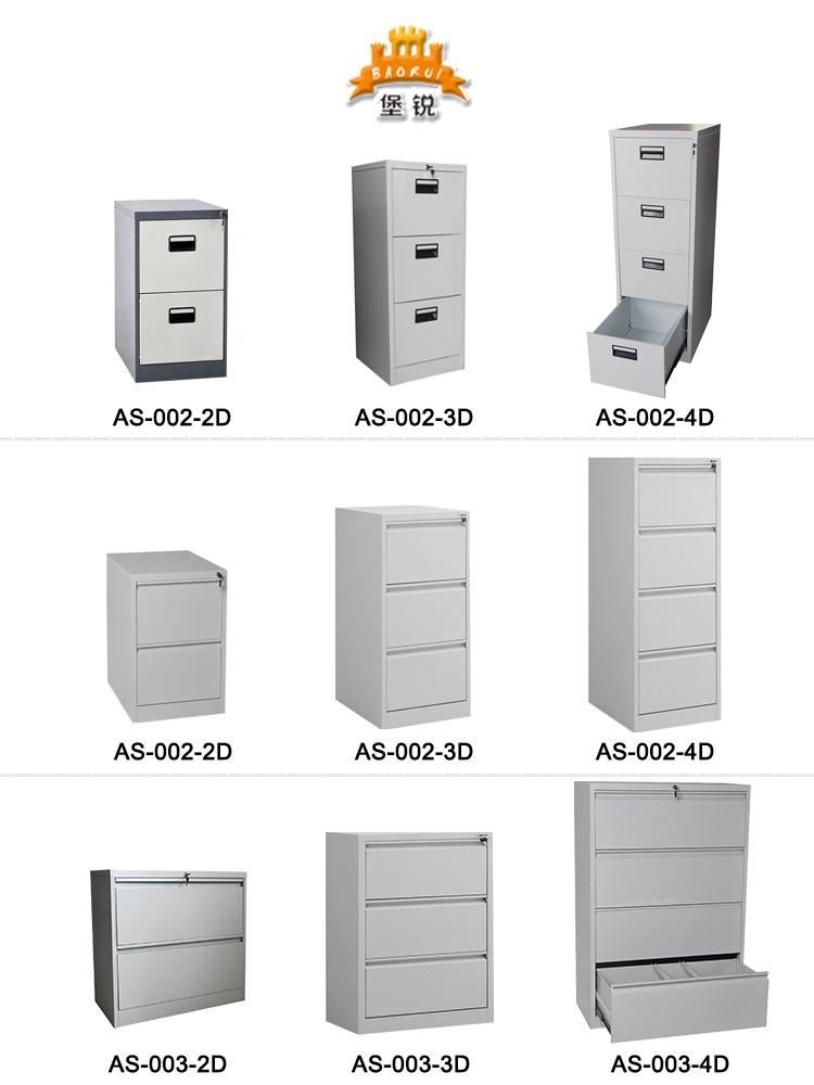 Office Furniture Metal Filing Cabinet with 2 Drawrs