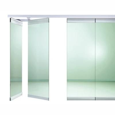 Interior Glass Folding Door Aluminium Frameless Door
