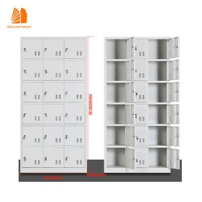 Modern Steel 12 Doors Multifunction Locker Metal Large Storage Cabinet
