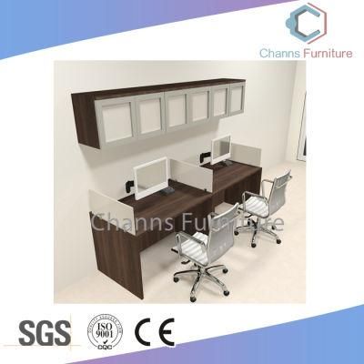 Simple Design Office Desk Linear Office Workstation with Side Partitions (CAS-W41203)
