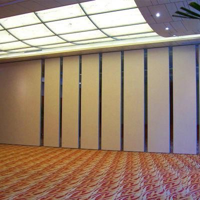 Sliding Aluminium Track Acoustic Room Dividers / Soundproof Partition Walls