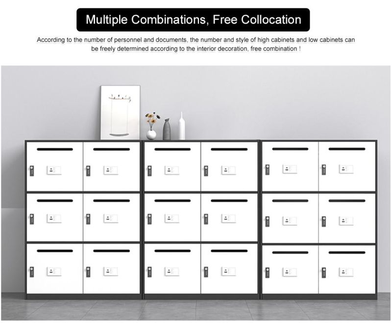Mail Storage / Sorting Cabinet with 6 Compartments