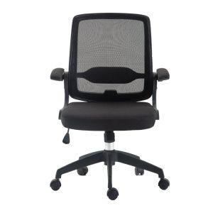 MID-Back Mesh Swivel Flip-up Arms Nylon Base Mesh Office Chair