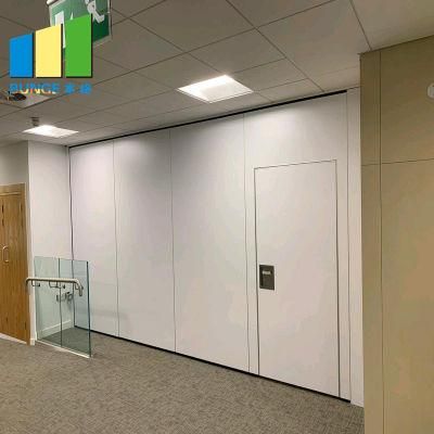 Acoustic Folding Operable Walls Wooden Removable Partitions for Hotel