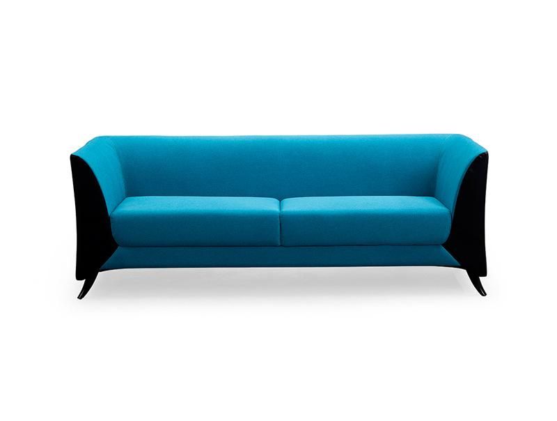 Three Seat Sofa Fabric Reception Office Sofa