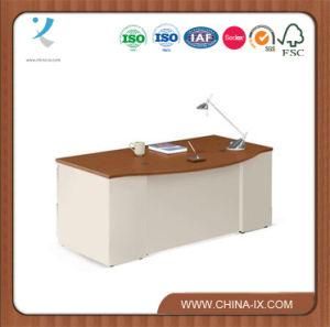 Alloy Metal Bow Front Executive Desk