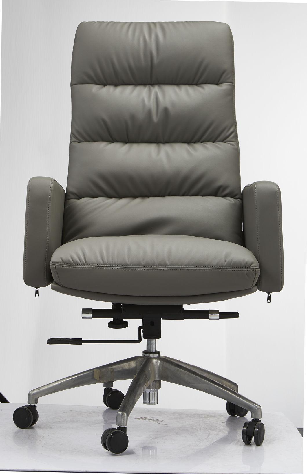 Modern Luxury PU Leather Adjustable Ergonomic Executive Office Rotary Chairs