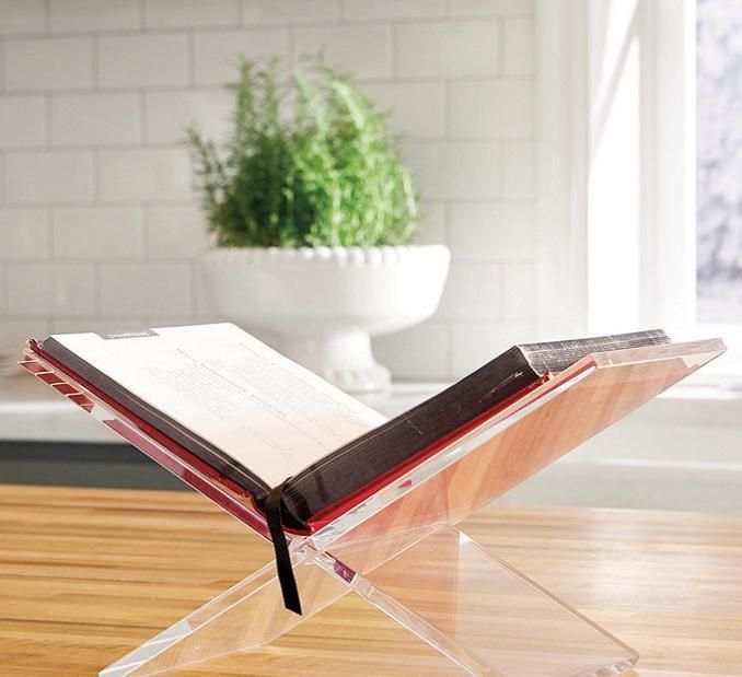 Clear Acrylic Book Stands for Reading
