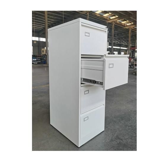 Fas-002-4D Wholesale Metal 4 Drawer File Cabinet Steel Filing Cabinet for Office Storage with Locking Bar