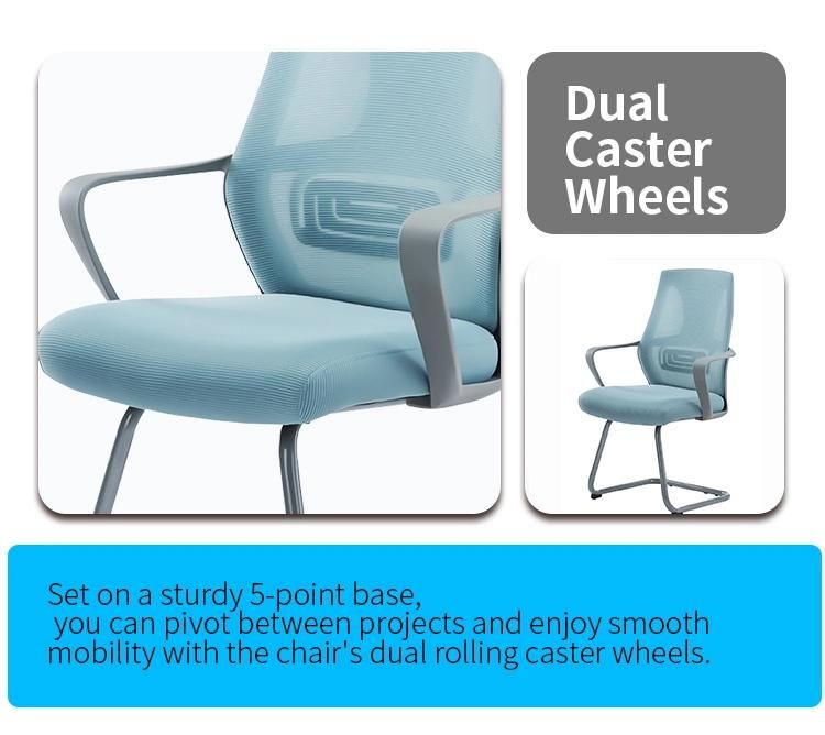 Li&Sung MID Back Staff Computer Task Office Mesh Chair