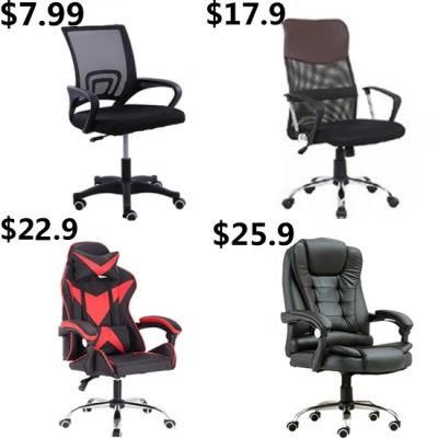 Leather Swivel Ergonomic Mesh Conference Computer Gaming Racing Office Chair