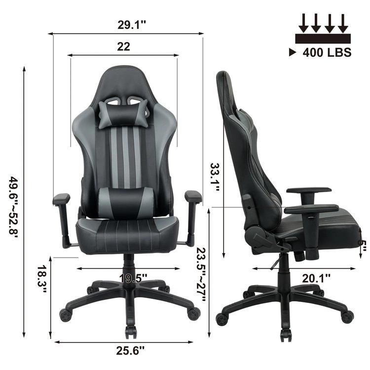 (EDWARD) Partner Executive Home Racing Chair Automatic PC Gaming Chair