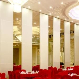 Banquet Hall Hotel Acoustic Sliding Folding Partition Movable Partition Walls on Wheels for India Raipur