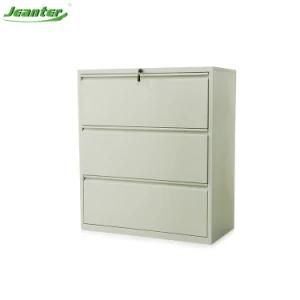 Steel Documents Durable Storage Equipment Files Office Metal 3 Drawer Filing Cabinet