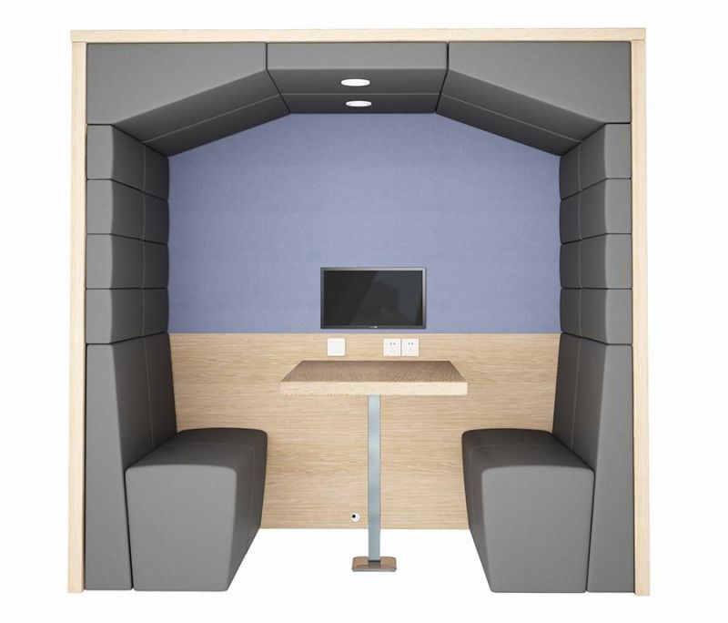 Wooden Type Open Pods for Privacy Meeting