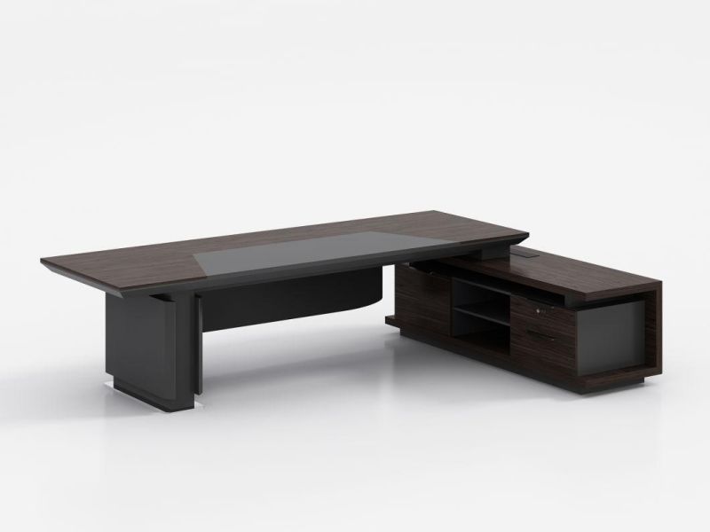 Exquisite Solid Wood Simple Morden Office Furniture Desks Computer Tables