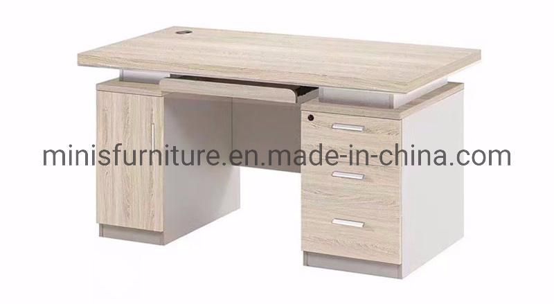 (MN-CT93) Simple Design Office Furniture Wood Color Computer Desk