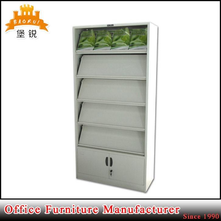 Fas-068 School Furniture Library Shelf Magazine Storage Rack Bookcase