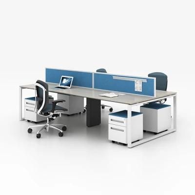 Top Saling Modern 4 Person Office Computer Desk Workstation
