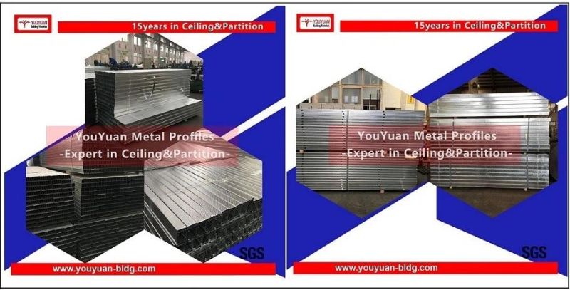 High Zinc Coating Gi Drywall Metal Profiles Furring Channel Steel Frame to South Africa