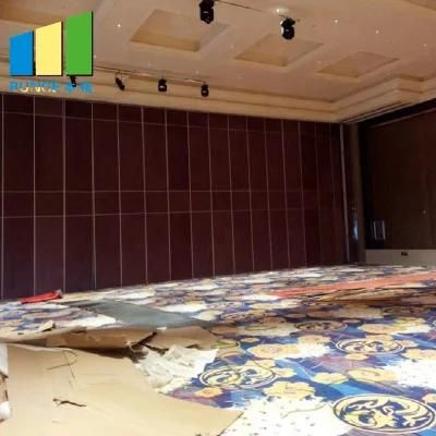 Hotel Sound Proof Moveable Partition Walls Folding Sliding Partitions