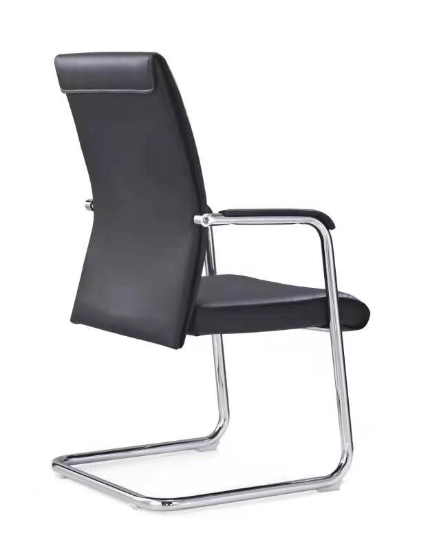 High Quality Wear-Resistance Genuine Leather Office Chairs Armrest Chairs