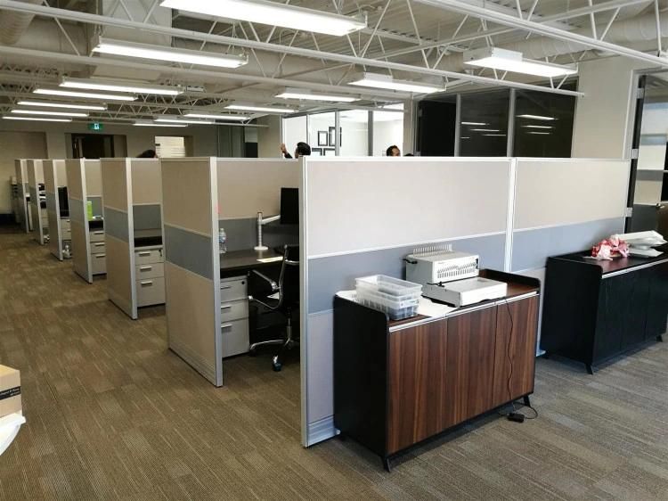 Standard Sizes 2 Person Open Space Modern Furniture Modular Office Workstation