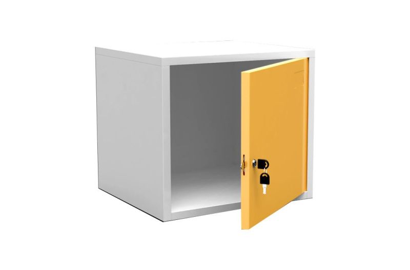 White Color Metal Small Safe Box Steel Storage for Home/Office