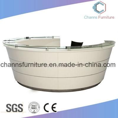 Contemporary Wooden Reception Desk Cashier Office Furniture
