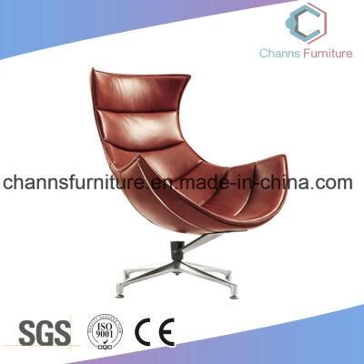 Hot Selling Brown Color Lounge Leather Bar Leisure Chair