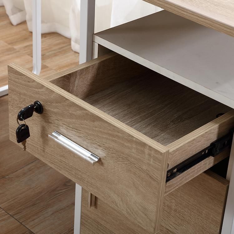 Fashion MDF Home Office Furniture Steel Wood Computer Desk Study