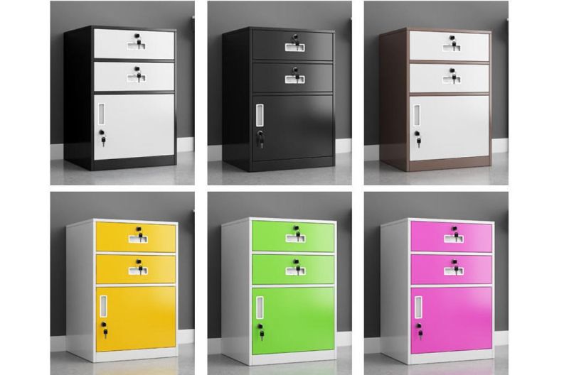 Colorful Steel 5 Drawer Cabinet High Quality Filing Cabinet