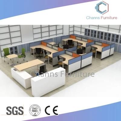 Modular Office Workstation Six Seat Office Cubicle with Mobile Drawer (CAS-W41209)