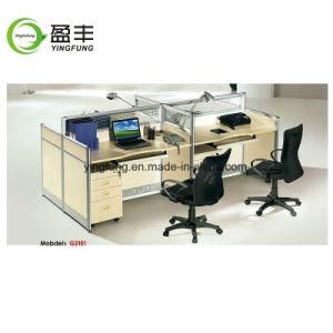 Office Partition Office Furniture Workstation with Drawers Cabinets Yf-G2101