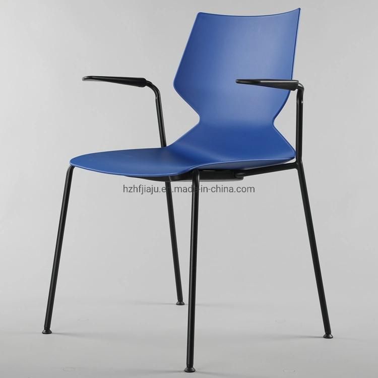 2021 New Design Elegant Commercial Office Plastic Bentwood Chair