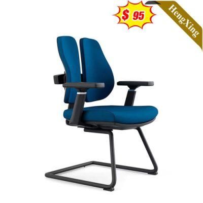 Foshan Factory Blue Customized Color Fabric Waiting Meeting Room Conference Training Chair