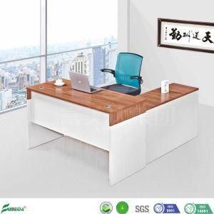 Modern MFC Panel Wood Furniture L Shape Office Executive Manager Table