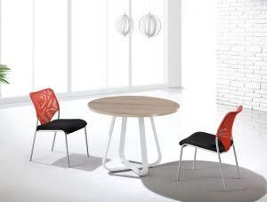 Round Meeting Table Melamine Conference Table Office Table Executive Desk Modern New Design Office Furniture 2019