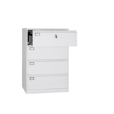White Metal Furniture Wholesale Commercial Office Lateral Filing Steel Cabinet